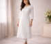 Model Shoot CHIKANKARI MODAL DHOTI KURTA SET